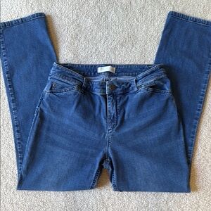 J. Jill Women's Straight Leg Jeans - Blue